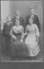 richardts billeder_0027 Jacobines børn fra venstre Jens Marius, Verner, Harald, Sanne og Thyra